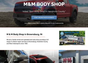 M-and-M-Body-Shop-Website